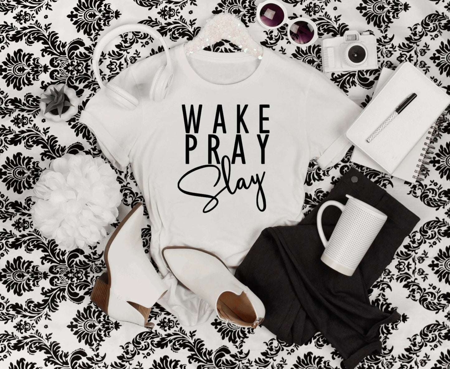 Wake Pray Slay Tee